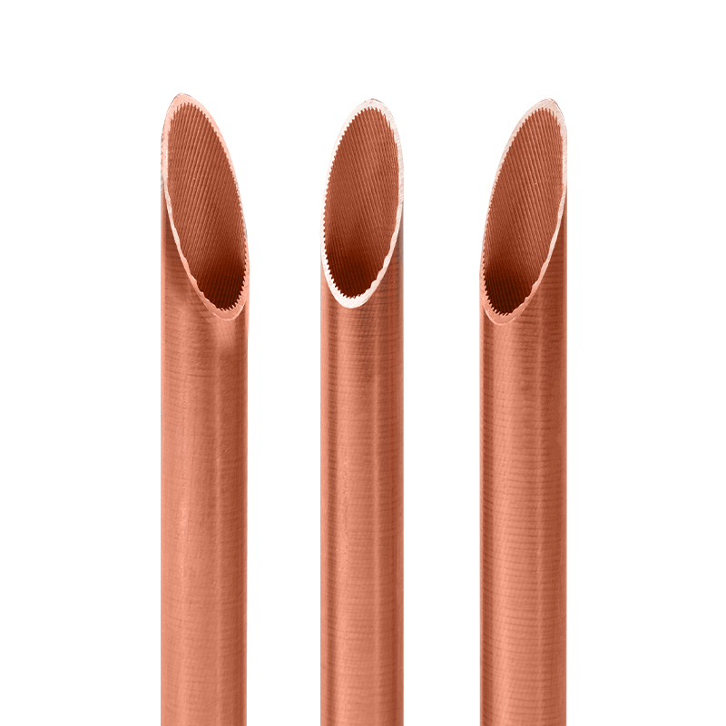 内側の溝付きチューブ